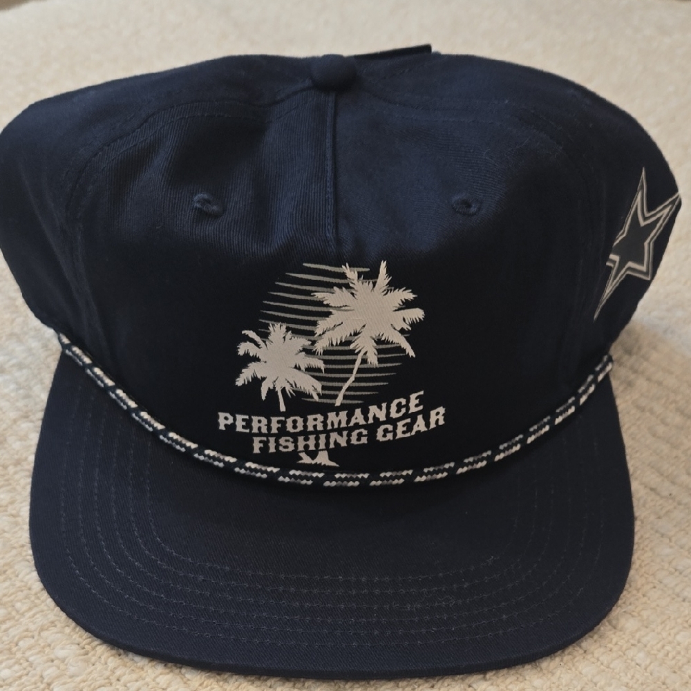 Columbia Navy Dallas Cowboys Performance Fishing Hat